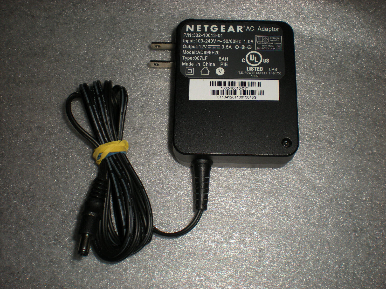 *Brand NEW*Original Genuine Netgear 12V 3.5A AC Adapter AD898F20 332-10613-01 Power Supply